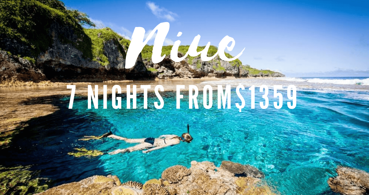 Niue Island sale air new zealand