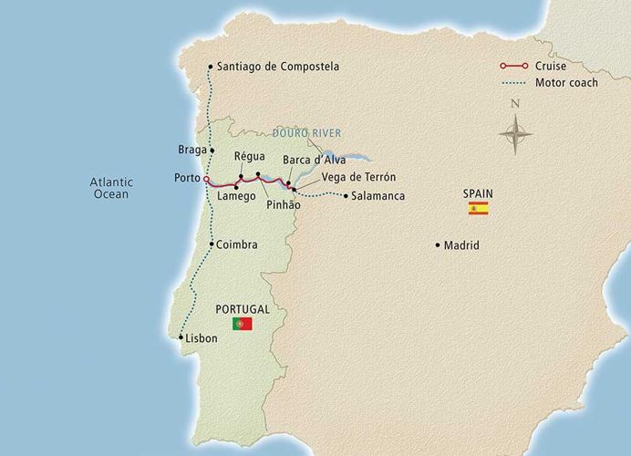 viking-round-the-world-cruise-portugal-river-gold-map